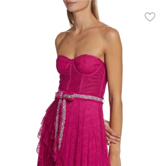 ALICE + OLIVIA
Bree Draped Lace Gown - Picture 4 of 5